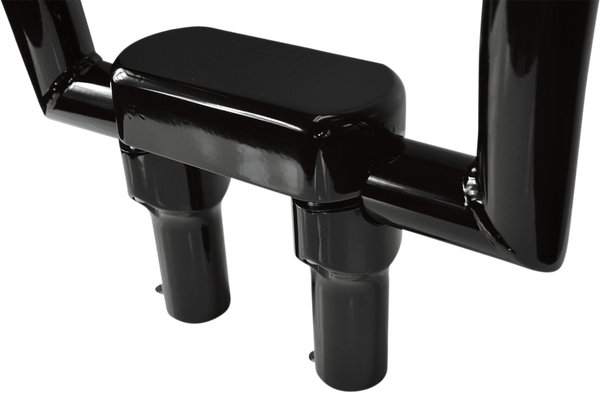 Handlebar Riser & Top Clamp Kit Black, 1, nordicamoto.ro