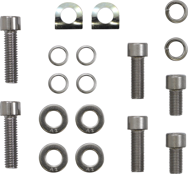 Driver Floorboard Highway Peg Mounts Silver, 1, nordicamoto.ro