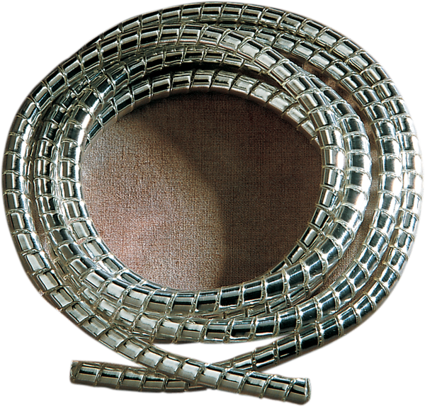 Chrome Cable/wire Covering Silver, 1, nordicamoto.ro
