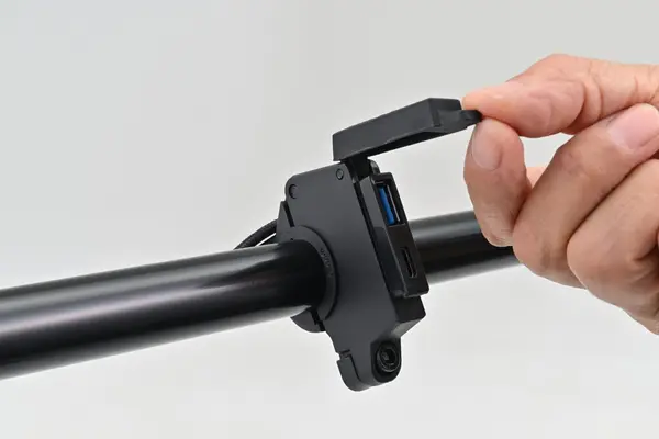 Usb Charging Port Black, 10, nordicamoto.ro