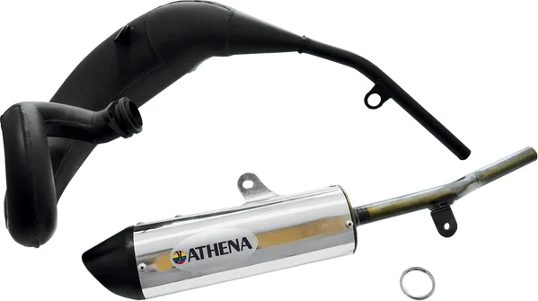 Exhaust System Black, Chrome-0