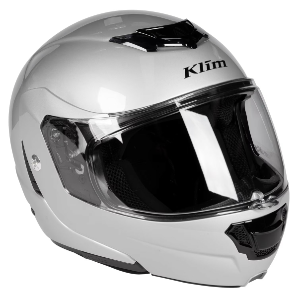 Cască Modulară Klim TK1200 Karbon ECE/DOT Gloss White-7