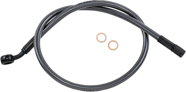 Alternate Length Designer Series Abs-specific Front Brake Line Kit Black, Black Pearl, 1, nordicamoto.ro