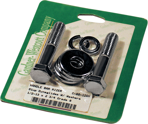 Riser Mounting Bolt Set Silver, 1, nordicamoto.ro