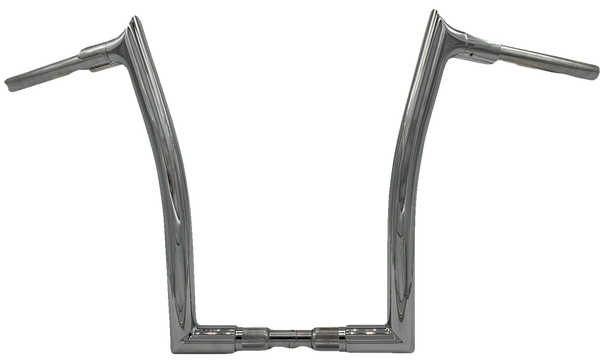 1-1/2(r) Ez Install Pointed Top Handlebar Silver, 1, nordicamoto.ro