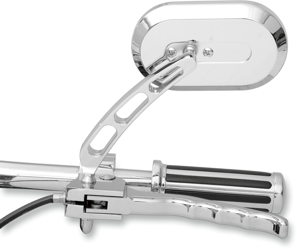 Large Oval Mirror Chrome, 2, nordicamoto.ro