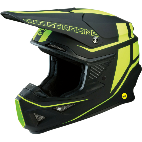 Casca Moose Racing F.I. Session Black/Hi-viz