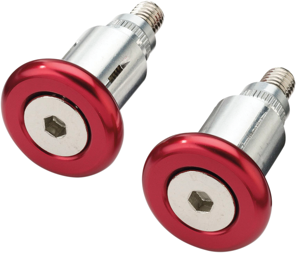 MOOSE RACING Handlebar Ends Red, 3, nordicamoto.ro