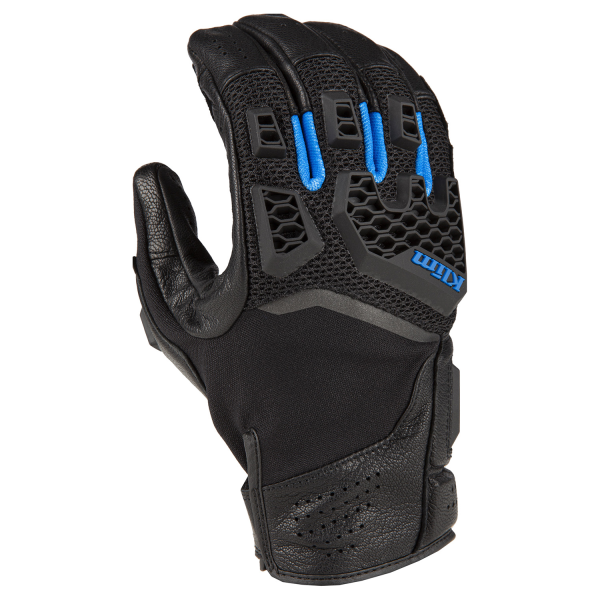 Manusi Moto Klim Baja S4 Black - Kinetik Blue-4
