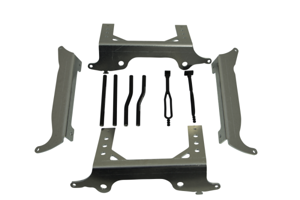 MOOSE RACING Radiator Braces Aluminum -0