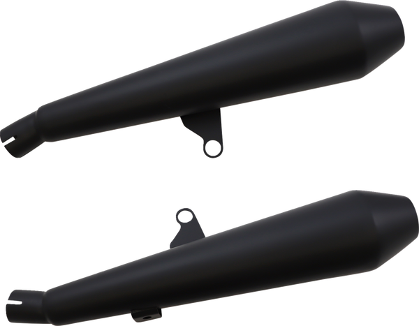 Predator Pro Slip-on Mufflers Black, 2, nordicamoto.ro