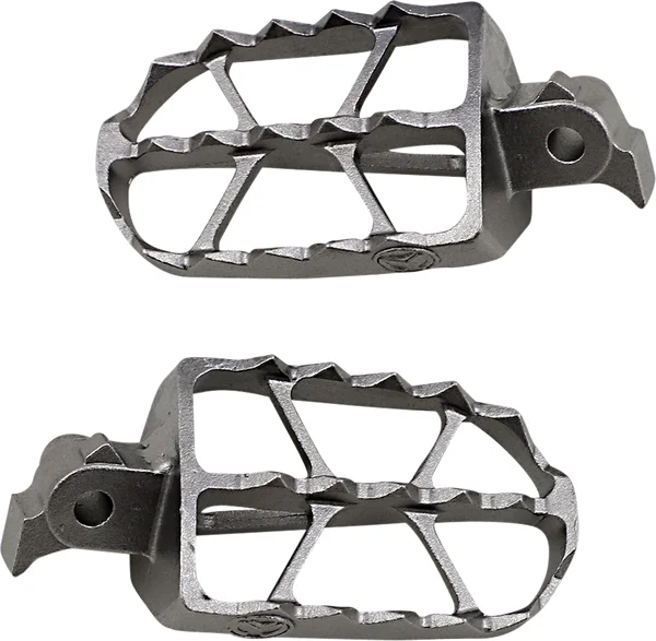 Suporturi pentru picioare MOOSE RACING din seria Nd, argintii, 1, nordicamoto.ro