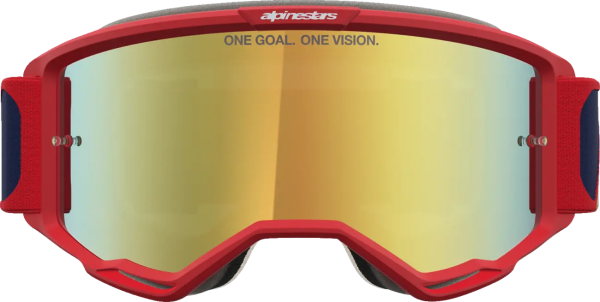 Vision 5 Drag Goggle Red, Blue, 4, nordicamoto.ro