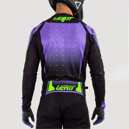 Tricou Leatt 4.5 Lite Argon Purple/Black-3