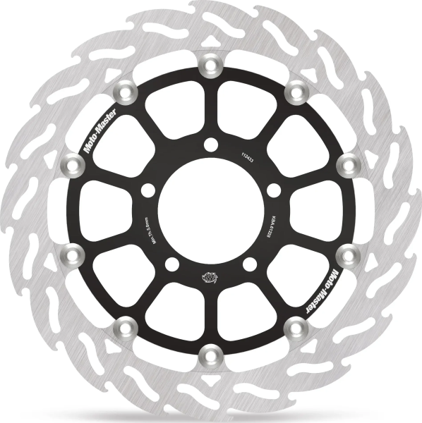 Flame Floating Alu Brake Disc Black, Silver -22829c7319c11edba88c41c9009732cb.webp