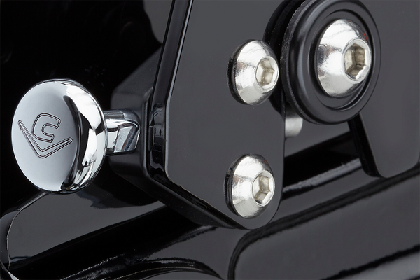 Big Ass® Detachable Luggage Rack Black, 2, nordicamoto.ro