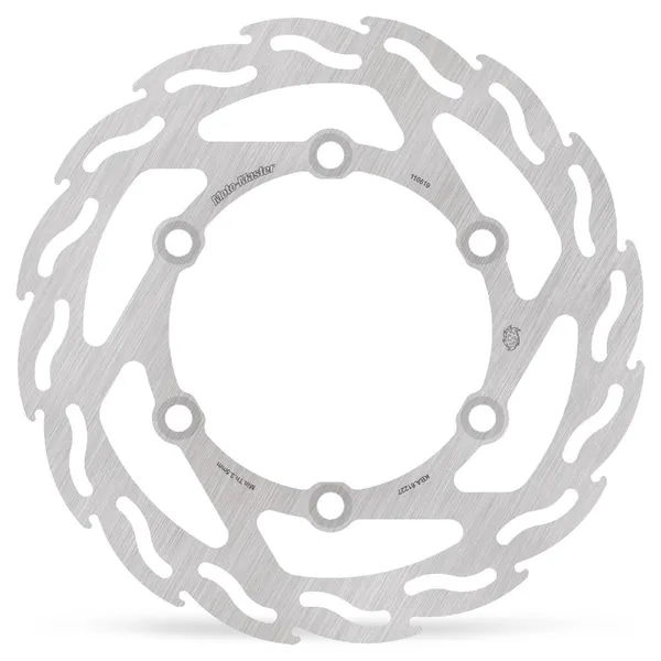 Flame Series Fixed Rotor Silver, Stainless Steel-0