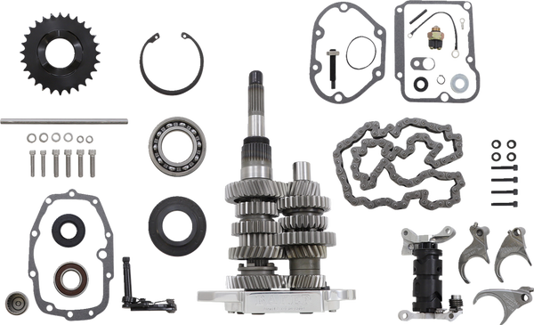 Direct Drive 6-speed Gear Set, 1, nordicamoto.ro