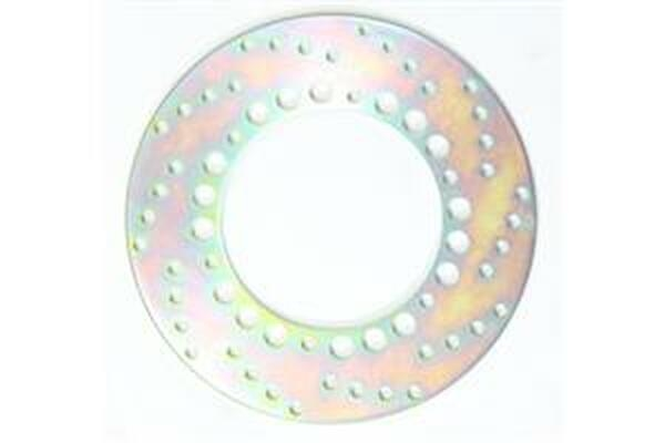 Round Hpsr Solid Brake Rotor Gold, Stainless Steel, Zinc, 1, nordicamoto.ro