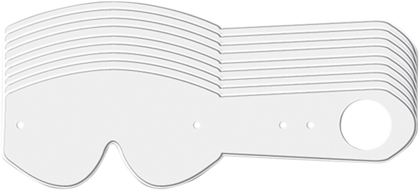 Vista Goggle Tear-offs Clear, 1, nordicamoto.ro