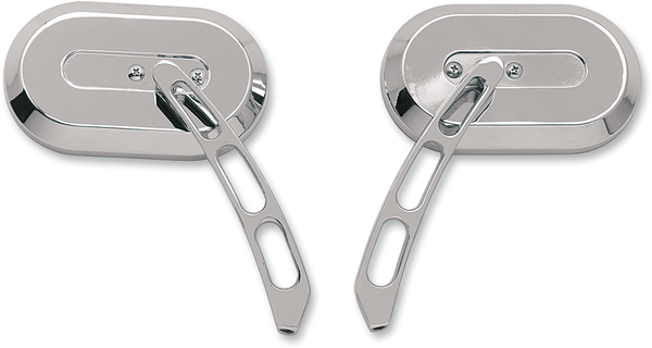 Large Oval Mirror Chrome, 1, nordicamoto.ro
