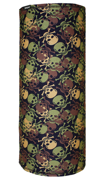 Motley Tube® Sportflex® Neck Tube Brown, Green, 1, nordicamoto.ro