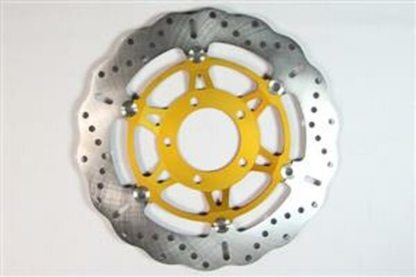 Contour X Series Brake Rotor Gold, Silver, Stainless Steel, 1, nordicamoto.ro