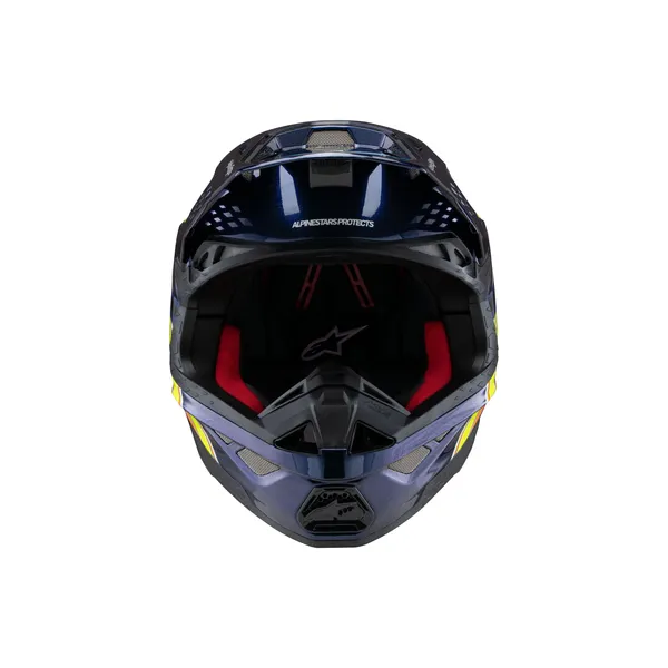 Casca Alpinestars S-M10 Tld 25 Blue/Orange/Yellow-1