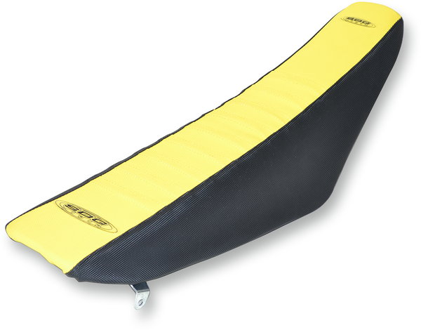9-pleat Gripper Cover Black, Yellow, 1, nordicamoto.ro