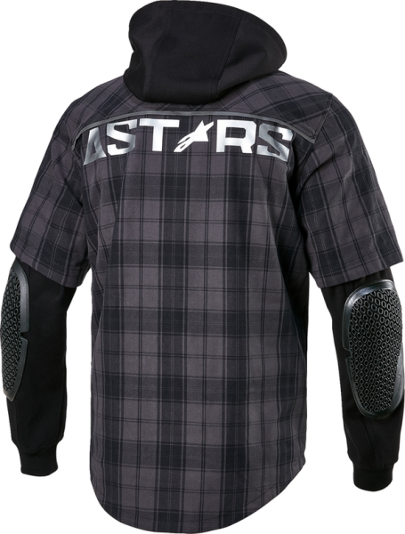 Geaca/Camasa Moto Alpinestars Tartan Black/Gray-1