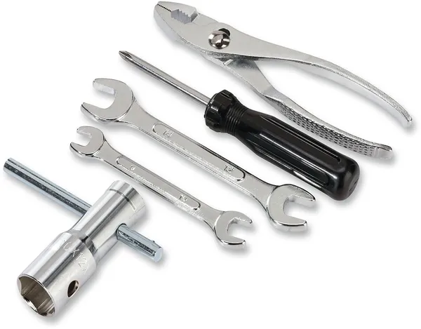 MOOSE RACING Motorcycle Economy Tool Kit Silver -0