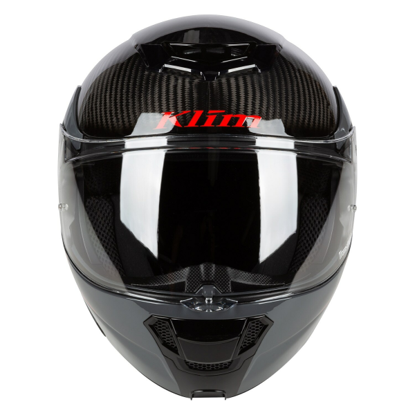 Cască Modulară Klim TK1200 Karbon ECE/DOT Gloss White-14