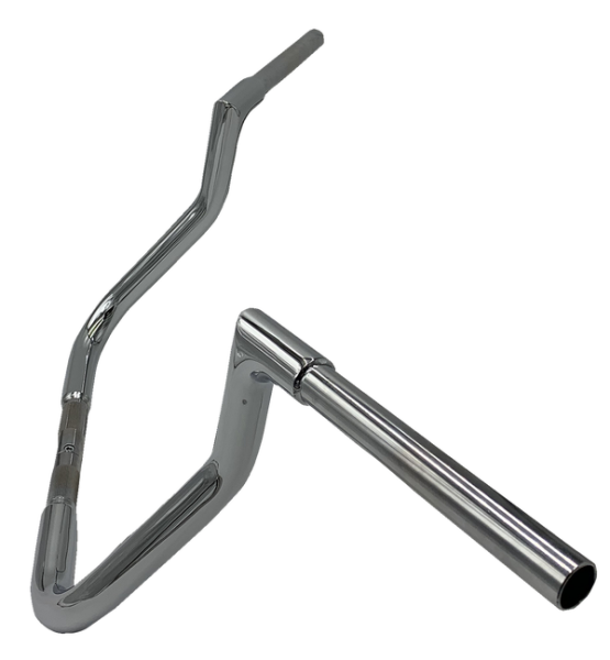 1-1/4(r) Ez Install Flat Top Handlebar Silver, 1, nordicamoto.ro