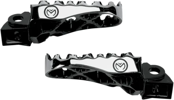 MOOSE RACING Hybrid Footpegs Black -0