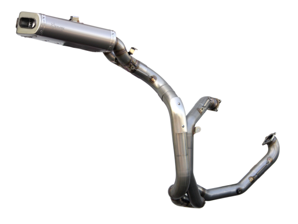 Evo Ii Full System Titanium Muffler S/s Header & Plate Holder Ducati 749/999 Titanium, 1, nordicamoto.ro