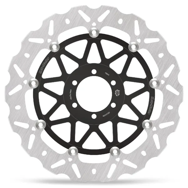 Nitro Series Brake Disc Black, Silver-2
