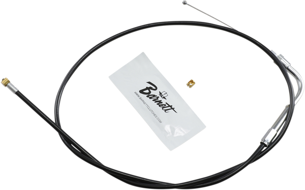 Black Vinyl Throttle/idle Cable Black Standard, 1, nordicamoto.ro