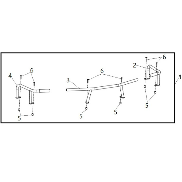 EXTENSIE PORTBAGAJ FAȚĂ ATV CFMOTO 600 / 625 / 600-625 TOURING – NEGRU, 3, nordicamoto.ro