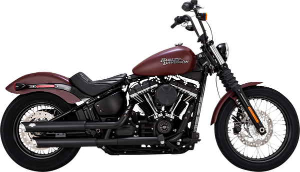 3(r) Twin Slash Slip-on Mufflers Black, 2, nordicamoto.ro