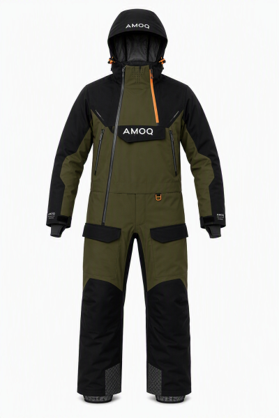 AMOQ Flex Light V2 Monosuit Kiwi/Black/Orange, M, 1, nordicamoto.ro