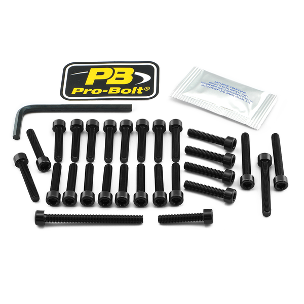 Bolt Kit Black, 1, nordicamoto.ro