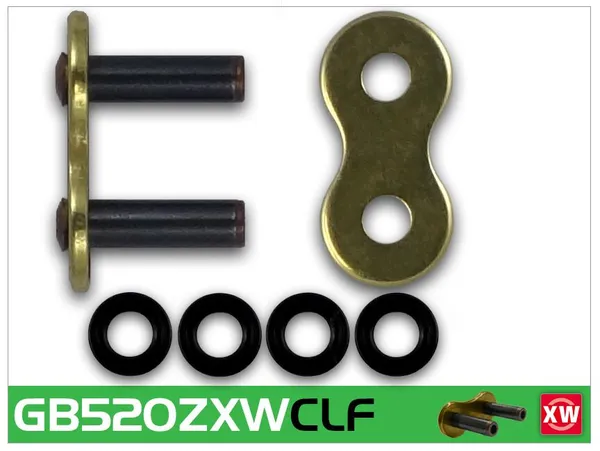 520 Zxw Drive Chain Connecting Link Gold-0