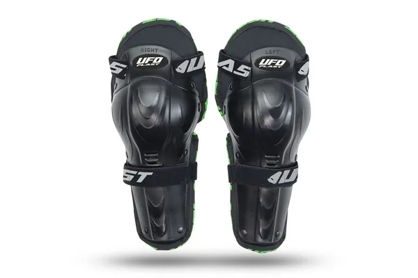 Kids Kajam Jointed Knee-shin Guard Black -4