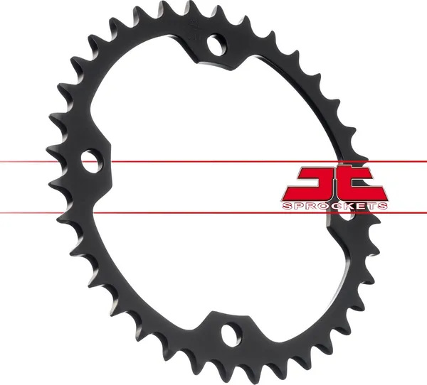 JT SPROCKETS Steel Rear Sprocket Black -1