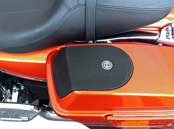 Rokker® Speakers For Boom Saddlebag Lid Kits Black, 2, nordicamoto.ro