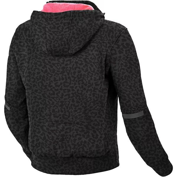 Hanorac dama cu protectii MACNA DISTRICT Negru XS, 4, nordicamoto.ro