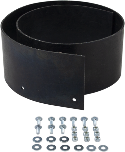 Rubber Plow Flap Black, 3, nordicamoto.ro