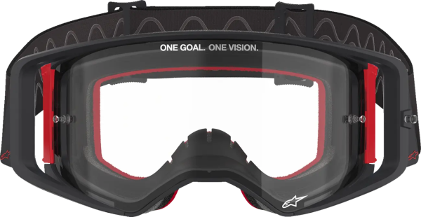 Ochelari ALPINESTARS Supertech Corp ABS Vision Black/Red-2
