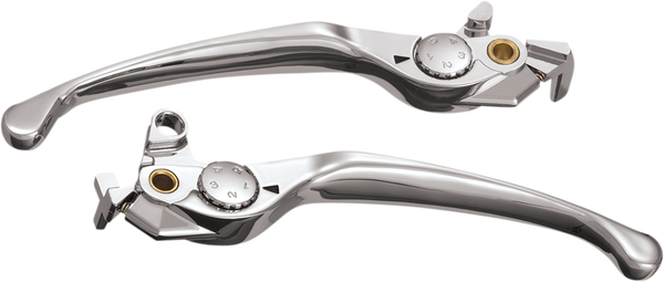 Brake And Clutch Levers Chrome, 1, nordicamoto.ro