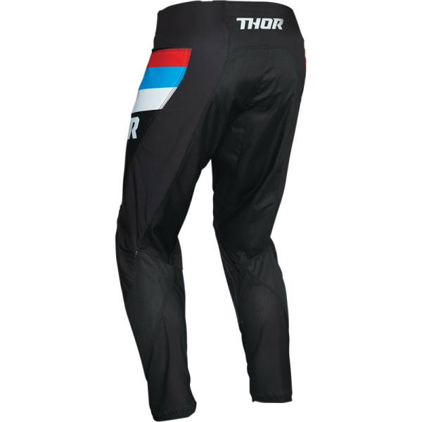 Pantaloni Copii Thor Pulse Racer Black/Red/Blue-0